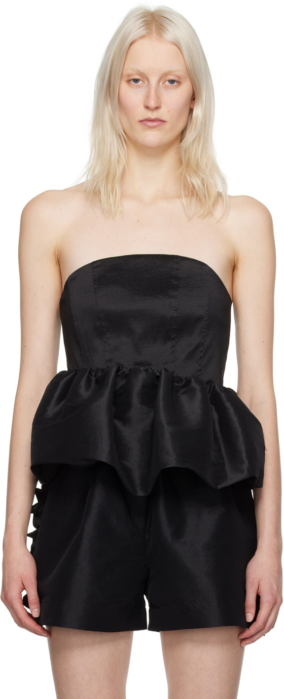 Kika Vargas Black Diane Top