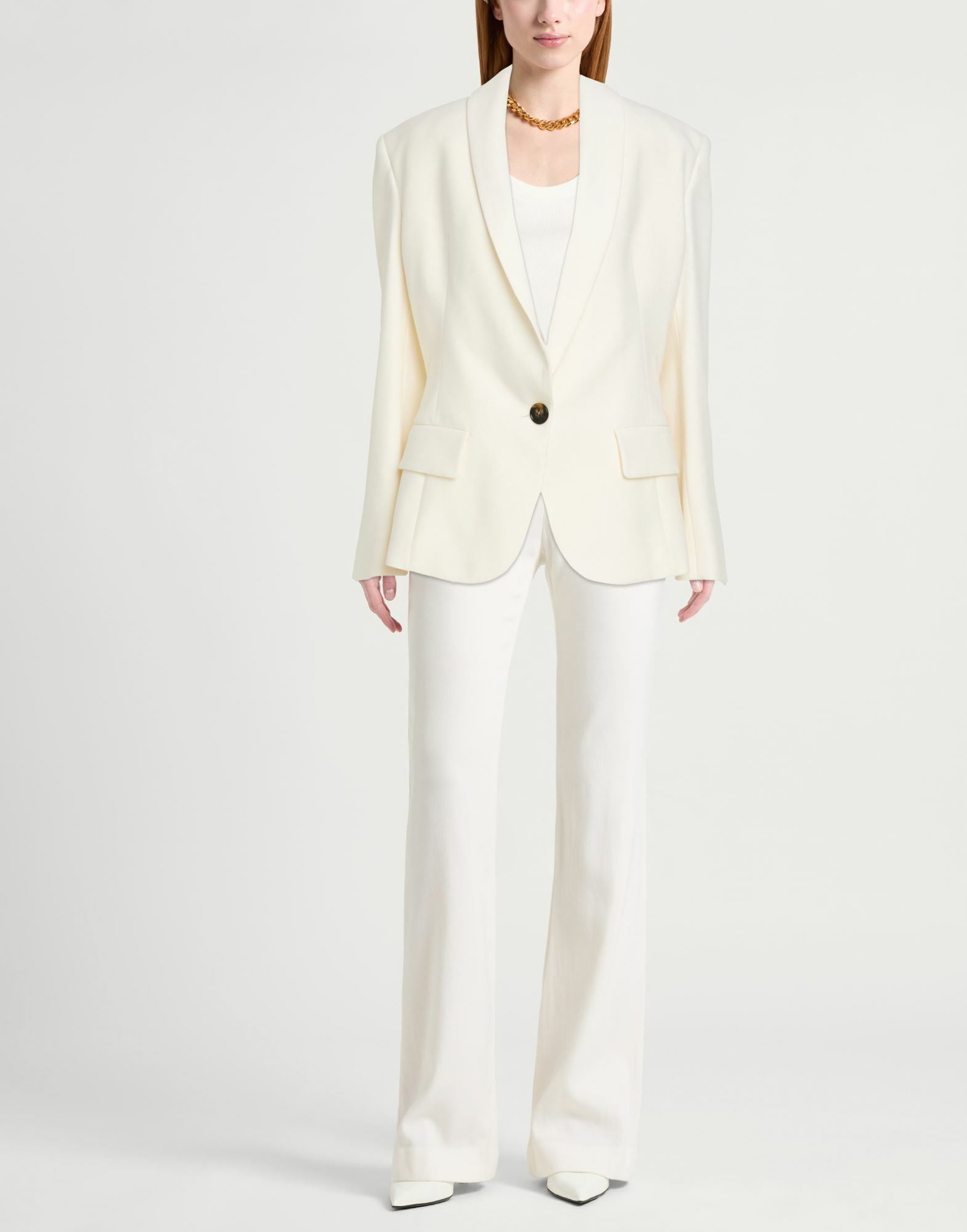 Alexandre Vauthier Womens Blazer Ivory
