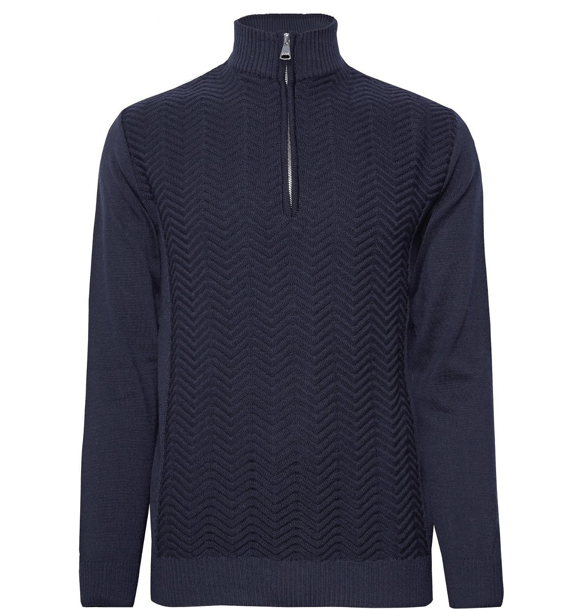 Kjus - Linard Wool-Blend Half-Zip Sweater - Blue Kjus