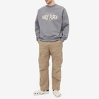 Daily Paper Men's Youth Logo Crew Sweat in Charcoal