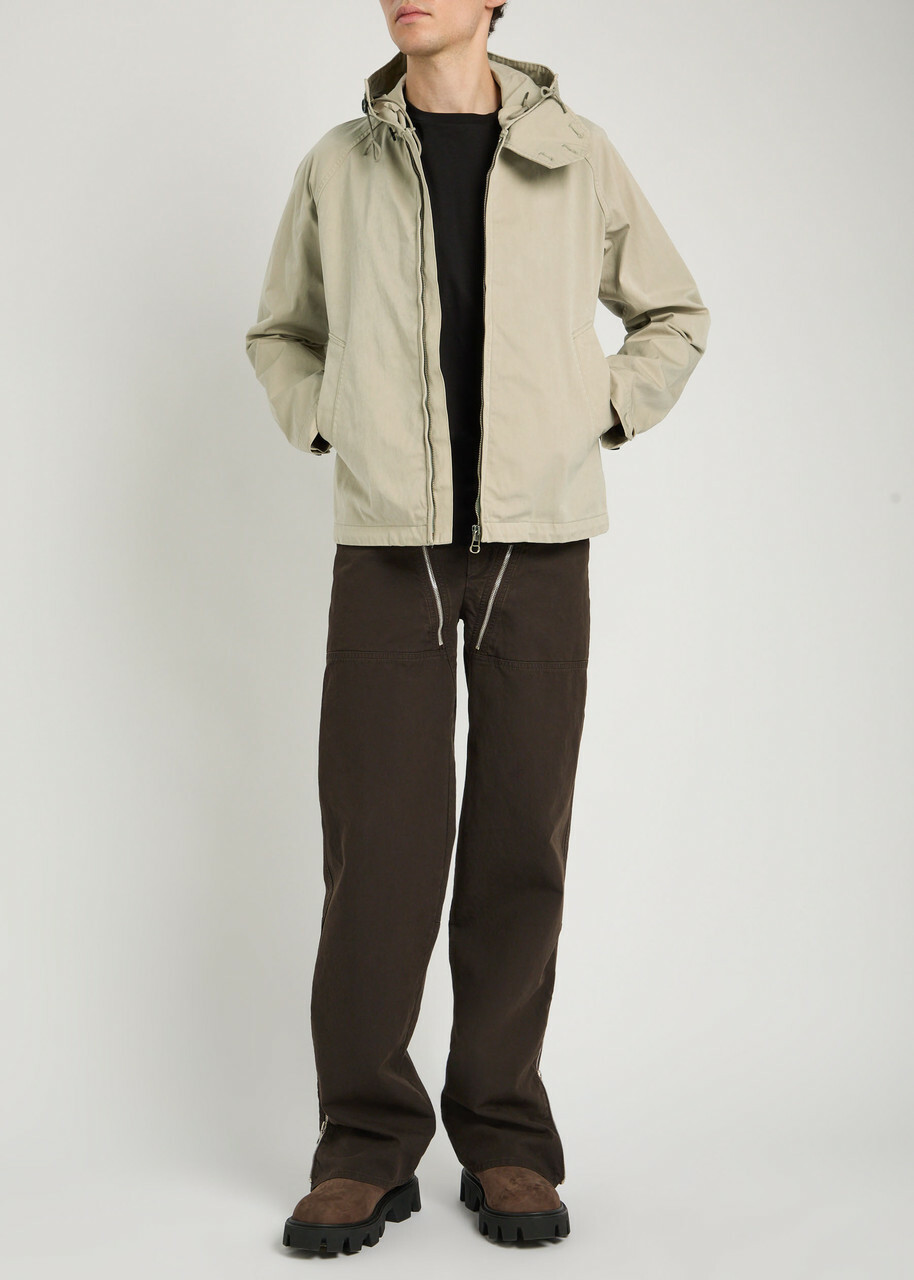 Ten C Hooded Jacket Grey
