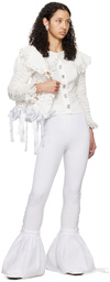 Chopova Lowena White Rocket Blouse