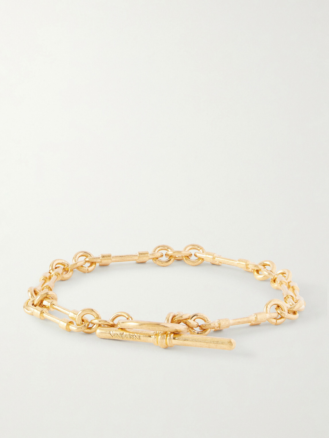 SAINT LAURENT - Gold-Tone Bracelet - Gold