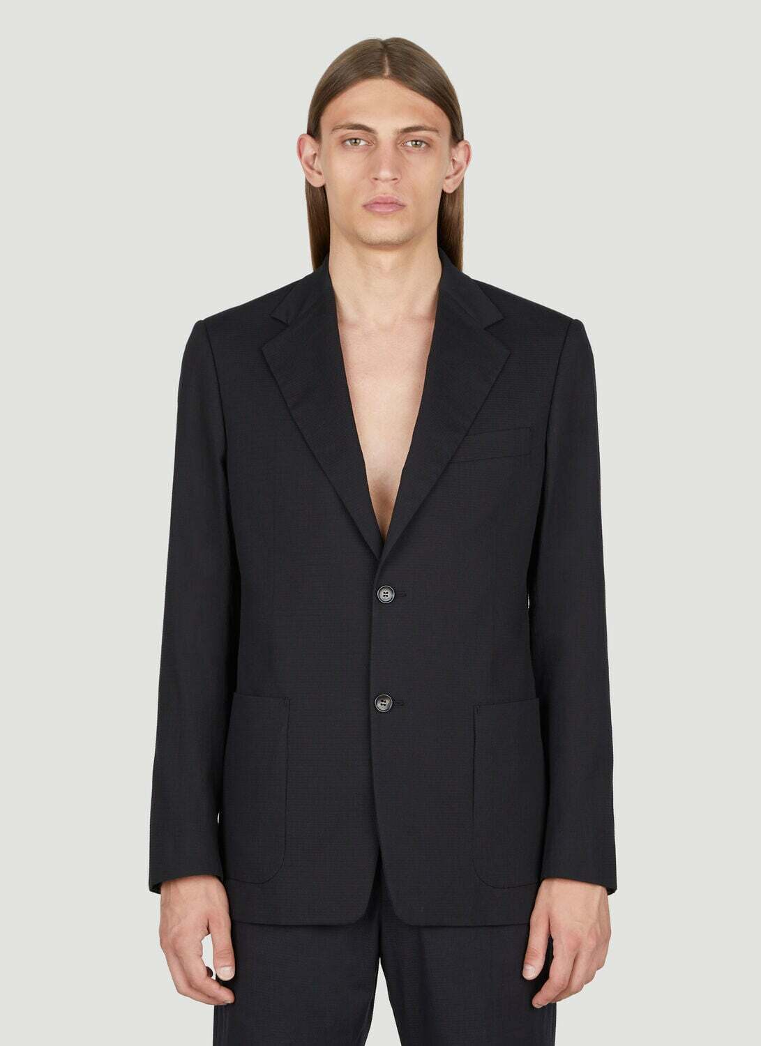 Lanvin Patch Pockets Blazer