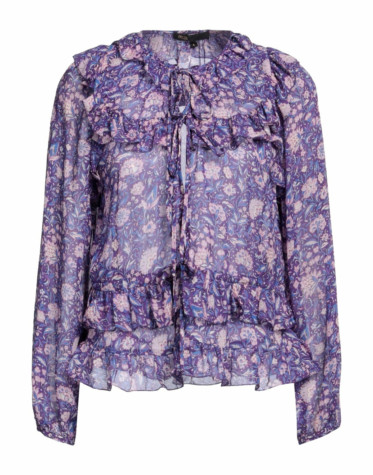 Maje Womens Shirt in Purple