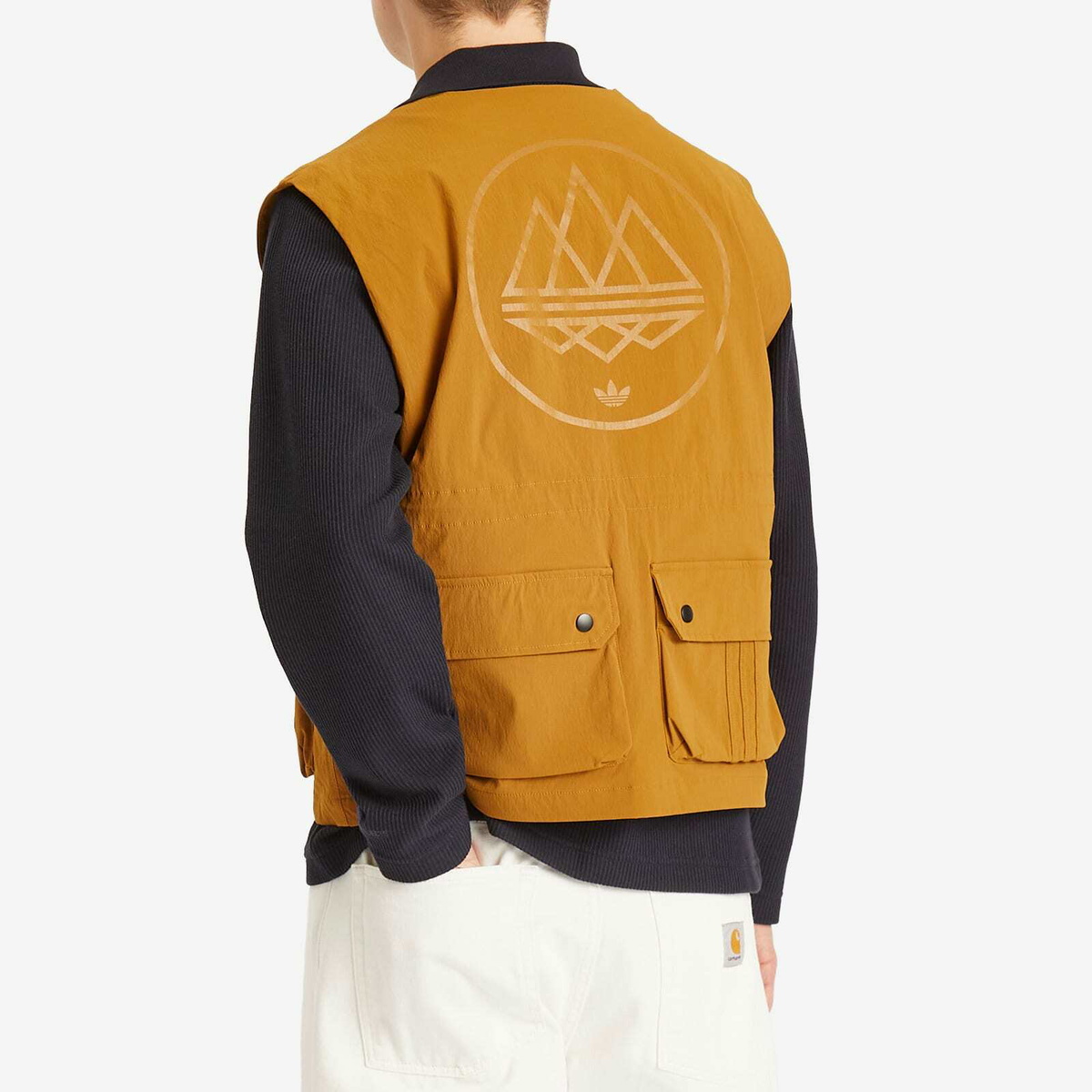 Adidas Men's Wardour SPZL Vest in Bronze Strata