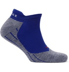 FALKE Ergonomic Sport System - RU4 Stretch-Knit No-Show Socks - Blue