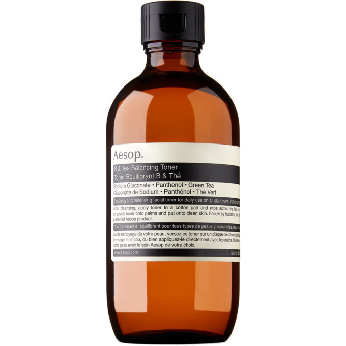 Photo: Aesop B and Tea Balancing Toner, 200 mL