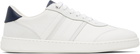 Ferragamo Off-White Low Top Signature Sneakers