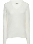 ANNAGRETA Benedetta Wool & Silk Fine Knit Sweater