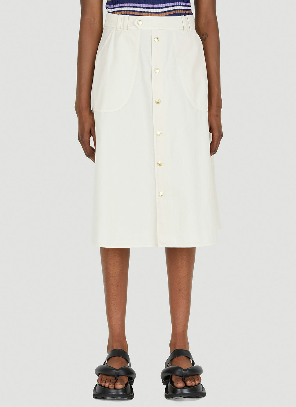 ★APC★Jamie Skirt★大人気★ A.P.C. - Jamie Skirt in White A.P.C.