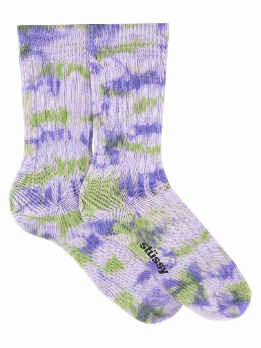 Stussy Multi Dyed Ribbed Socks Stussy