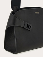 Ferragamo Mens Hug messenger bag in Black