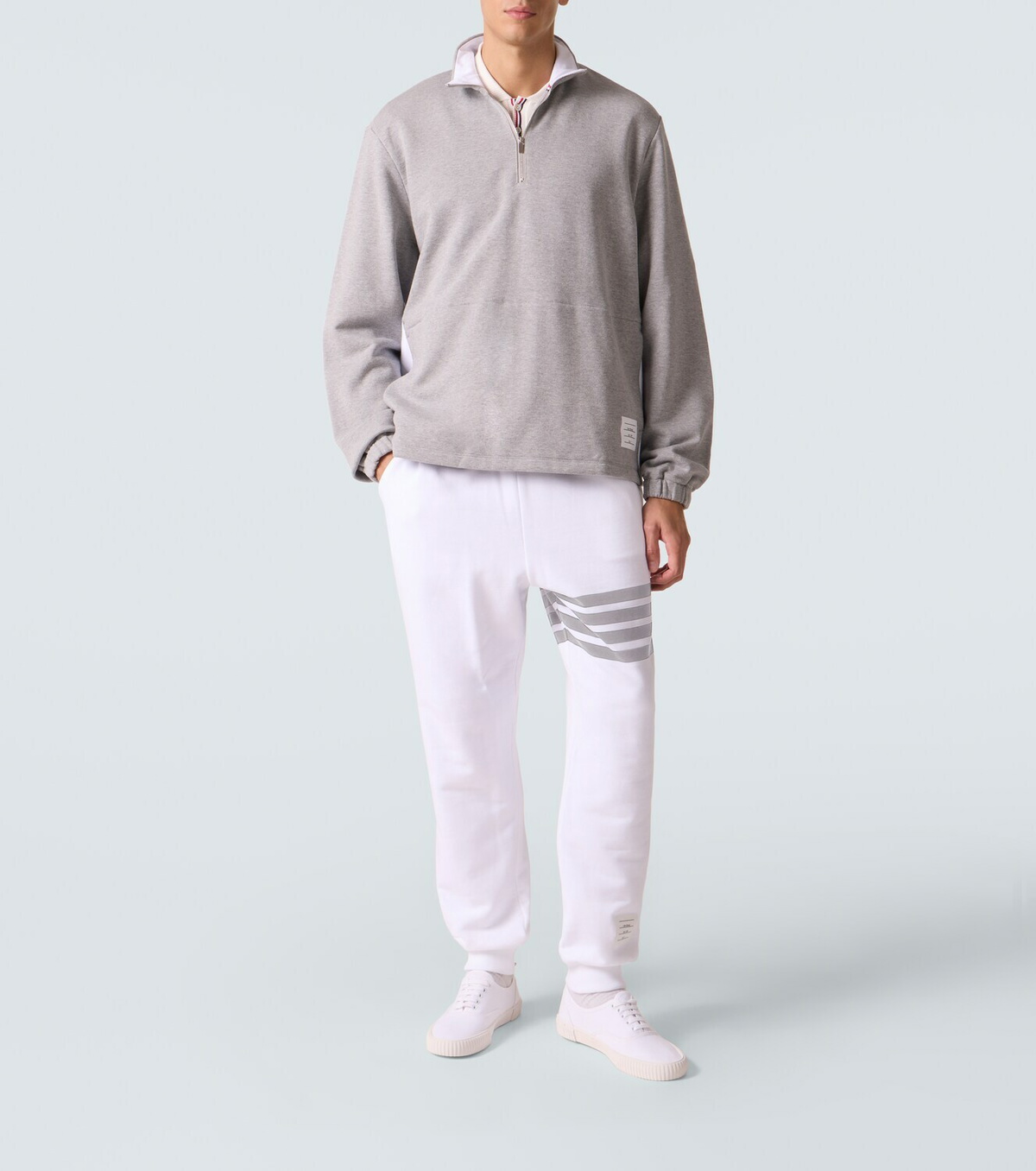Thom Browne Heritage canvas sneakers