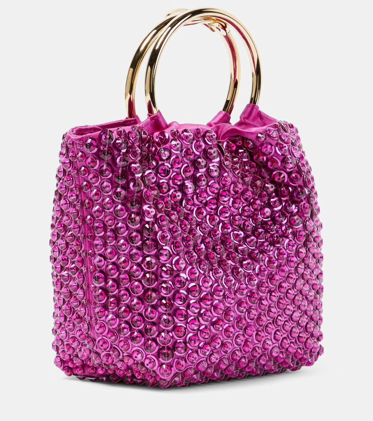 VALENTINO(ヴァレンティノ) Small Embellished Bucket Bag Valentino Small Embellished Bucket Bag - Tote Bags - Free