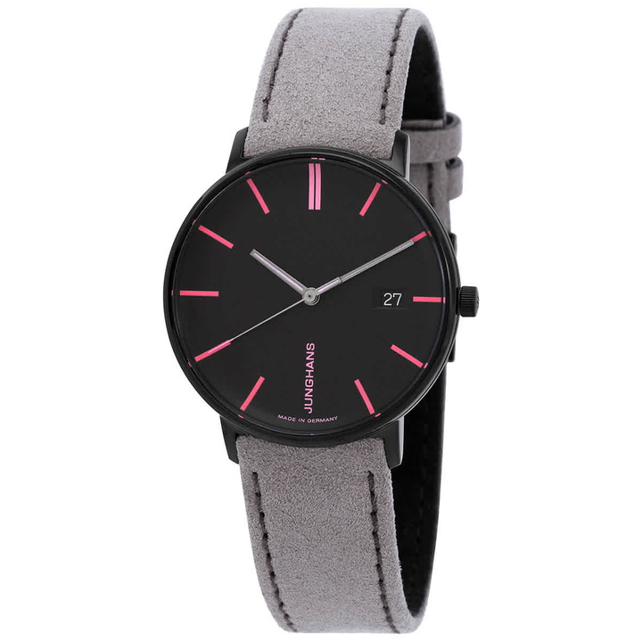 Photo: Junghans Form Damen Quartz Black Dial Ladies Watch 47/4256.00