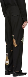 Bode Black Arbane Trousers