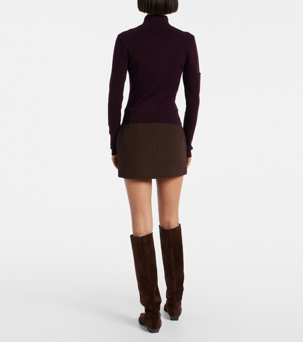 Wardrobe.NYC Virgin wool miniskirt