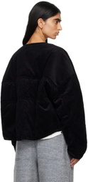 Deiji Studios Black Reversible Cord Coat