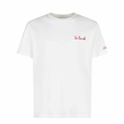 MC2 Saint Barth Man Cotton T-shirt With Bart Angel Print | The Simpsons Special Edition