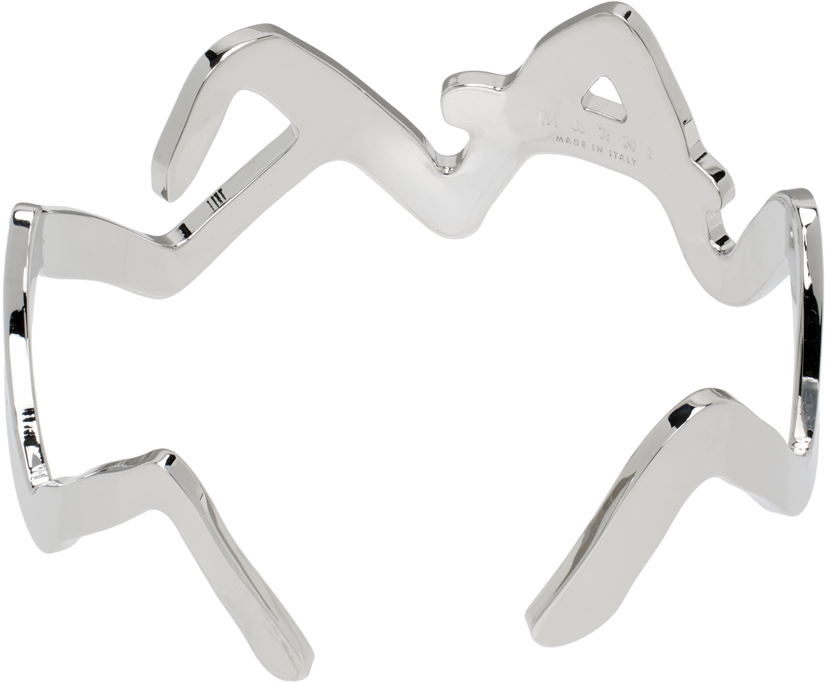 Marni Silver 'Marni' Symbol Bracelet