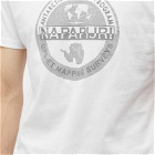 Napapijri Men's Bollo Graphic T-Shirt in Bright White