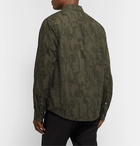 James Perse - Camouflage-Print Cotton-Ripstop Shirt - Green