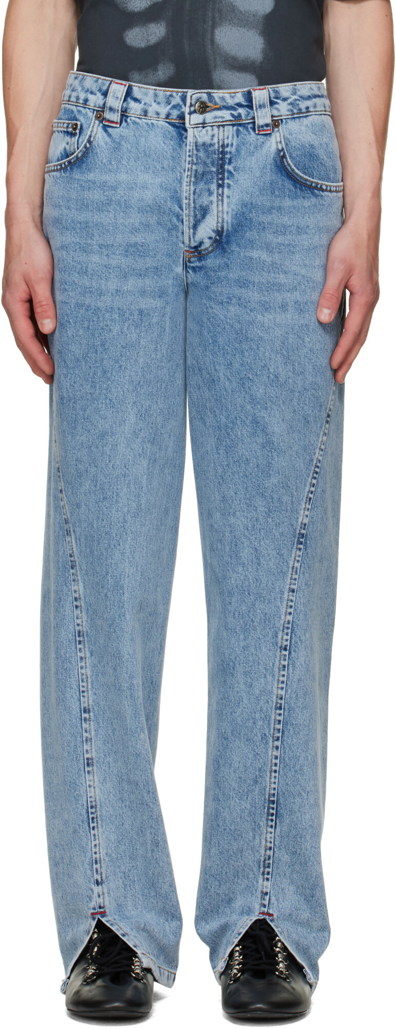AVAVAV Blue Jonna Straight Jeans