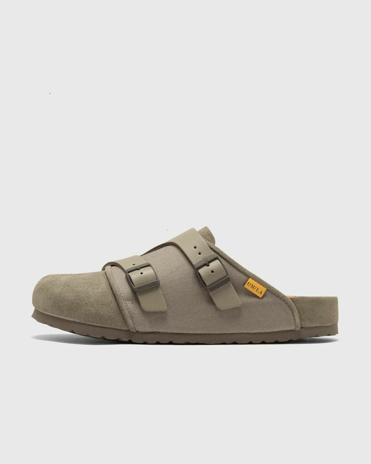 【Birkenstock】1774 Union Bimshire UNION Bimshire Natural Leather-Suede-Textile Shadow Grey