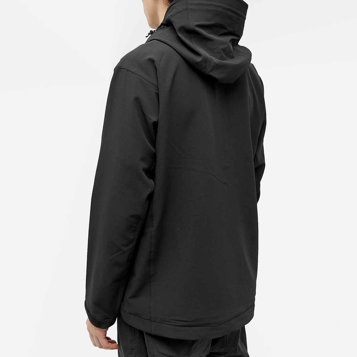 Nanga Men's Soft Shell Stretch Jacket in Black Nanga