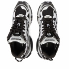 Balenciaga Men's Runner Sneakers in White/Black