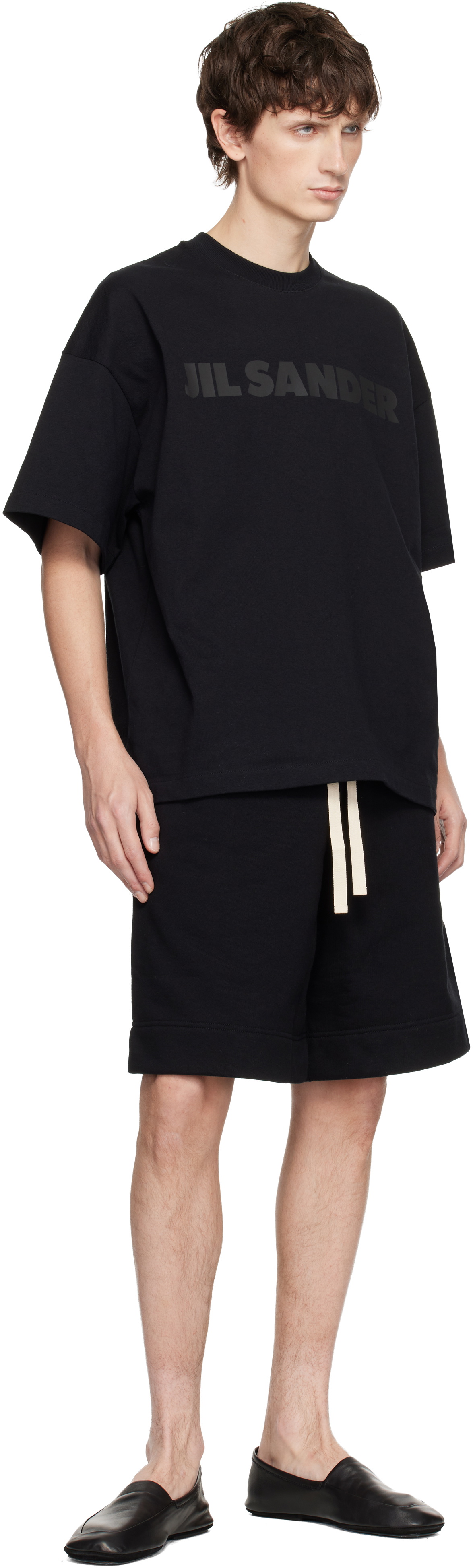 Jil Sander Black Logo T-shirt Jil Sander