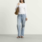 Won Hundred Women's Irine Long Sleeve Top in Bright White