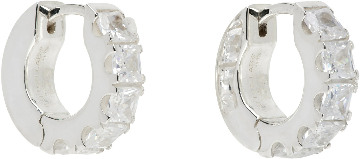 Hatton Labs Facet Hoop Earrings