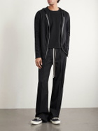 Rick Owens - Boiled-Cashmere Zip-Up Hoodie - Black