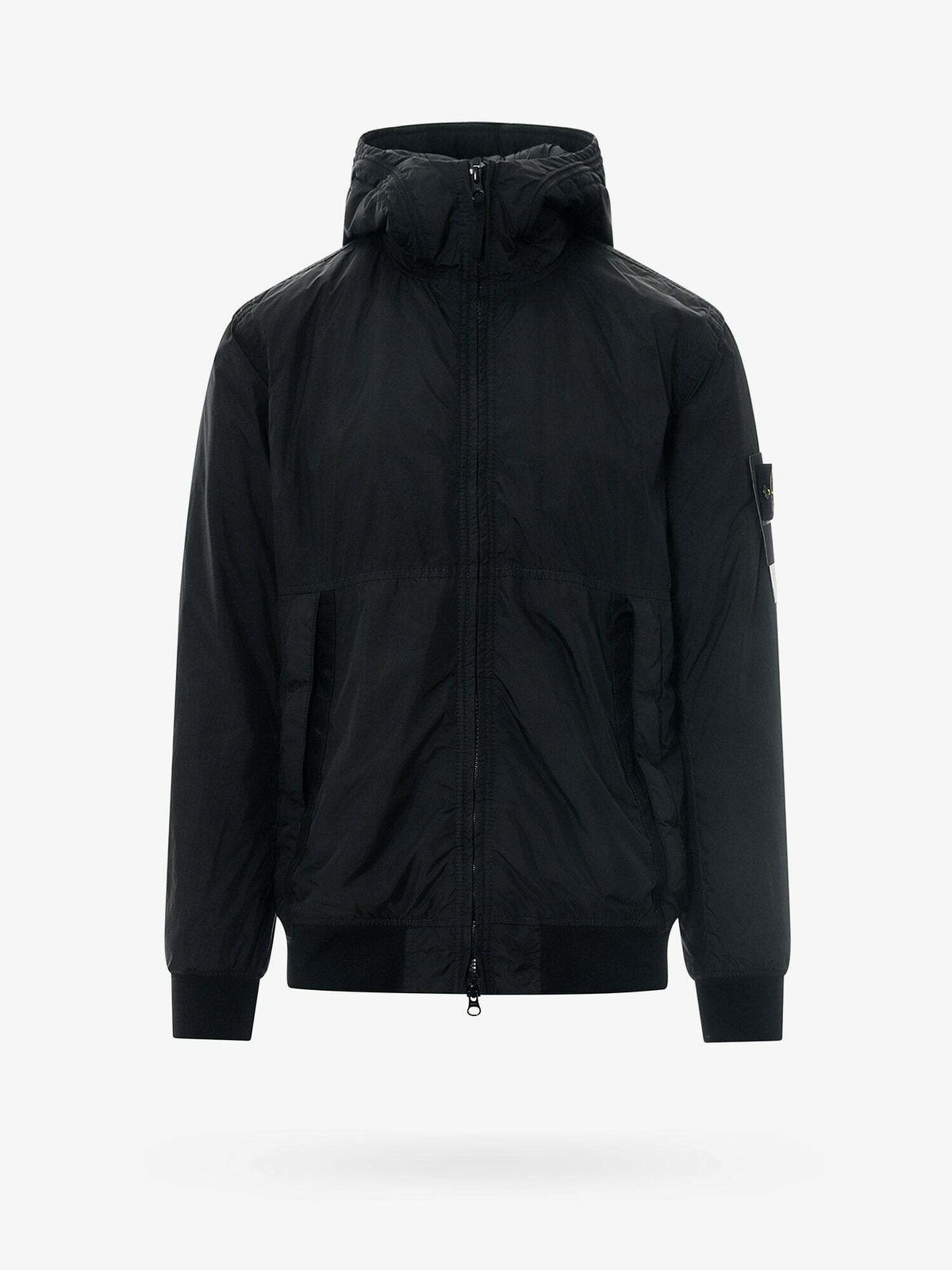 Stone Island Jacket Black Mens Stone Island