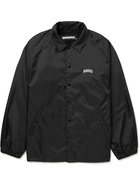 Neighborhood - Brooks Logo-Appliquéd Nylon Jacket - Black