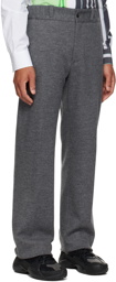 Lanvin Gray Elasticized Trousers