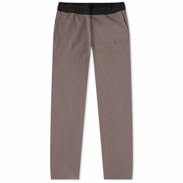 Photo: Cole Buxton Men's CB Waffle Lounge Sweat Pants in Brown