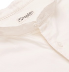 Camoshita - Grandad-Collar Cotton-Corduroy Shirt - Men - White