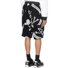 mastermind WORLD Black Tropical Shorts