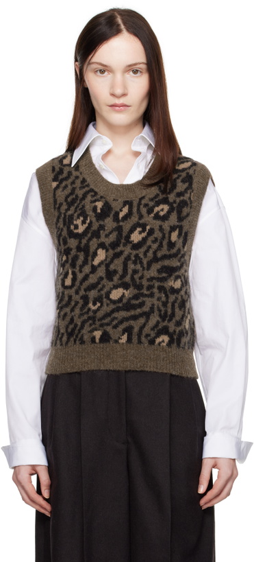 Photo: A.P.C. Brown Léana Vest