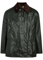Barbour Bedale Waxed Cotton Jacket Green