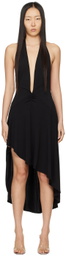 Miaou Black Elena Midi Dress