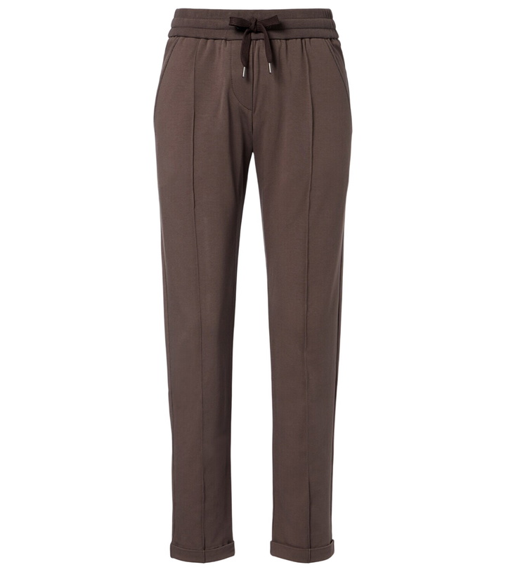 Photo: Brunello Cucinelli Monili cotton sweatpants