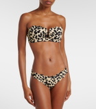 Marysia Lisbon leopard-print bikini top