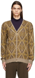 Needles Geometric Mohair Cardigan