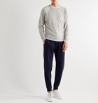 TOM FORD - Mélange Cashmere-Jersey Sweater - Gray