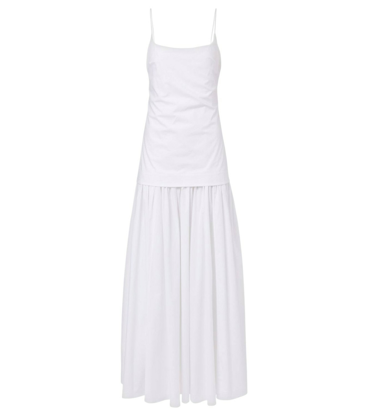 【Staud】ニットコットンブレンド maxiドレス Staud Knitted cotton-blend maxi dress Staud