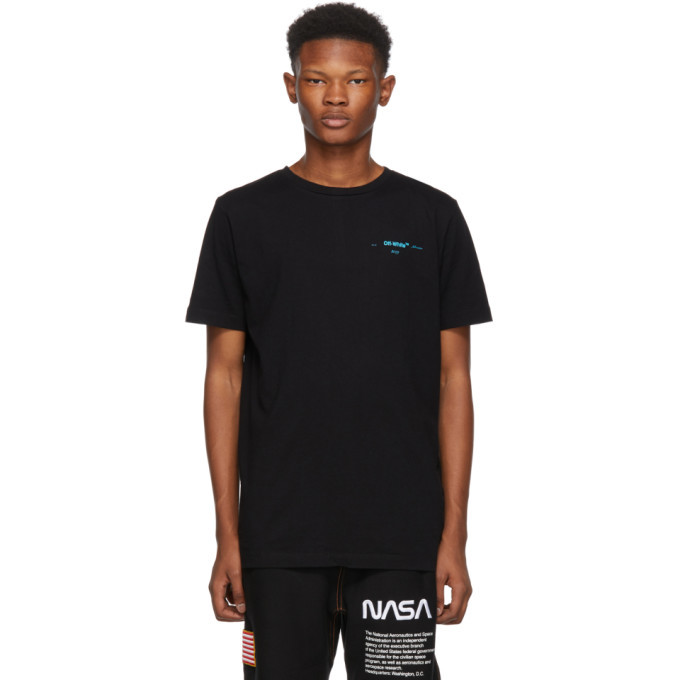 Photo: Off-White Black Gradient Slim Fit T-Shirt